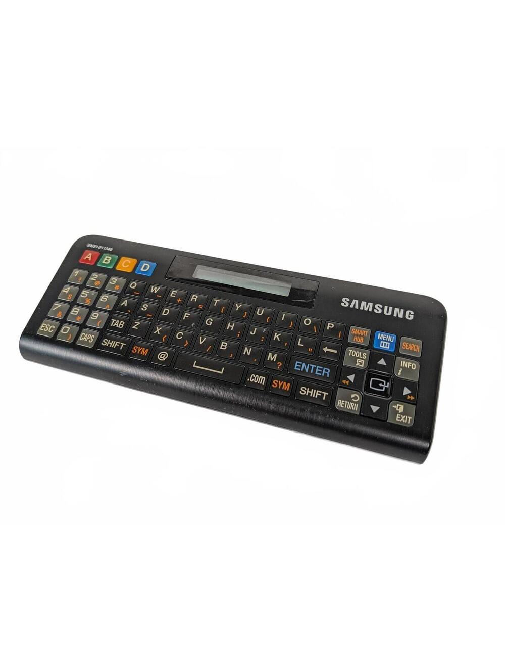 Samsung RMC-QTD1 Remote Control Korea | QWERTY Keyboard Smart TV Black
